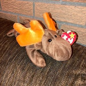 Chocolate the moose original Bennie Baby